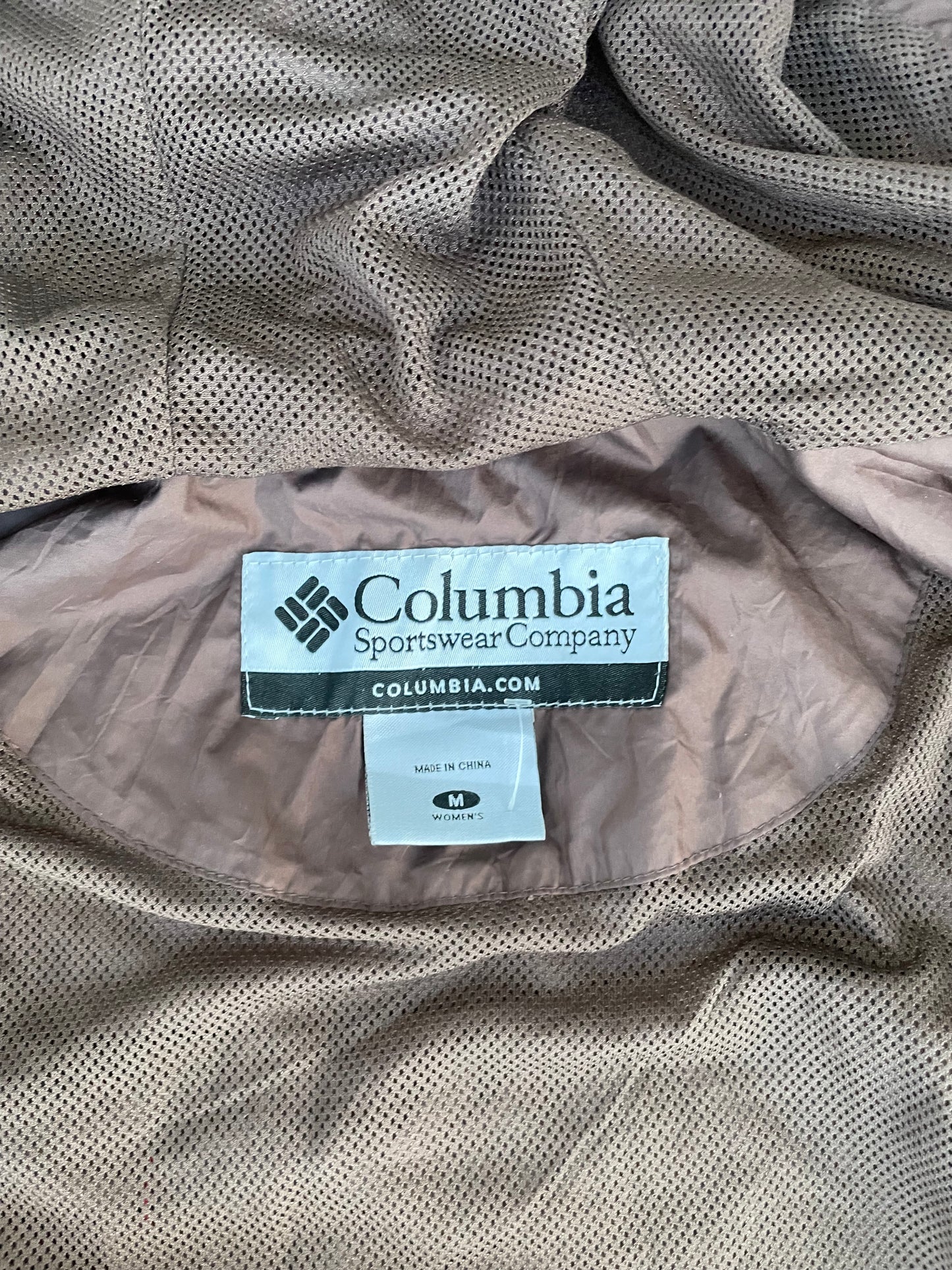 Columbia kevyt takki pinkki/ ruskea