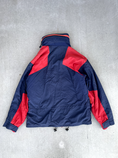 Vintage 90s Helly Hansen Thinsulate Multicolor Nylon Jacket, laskettelutakki
